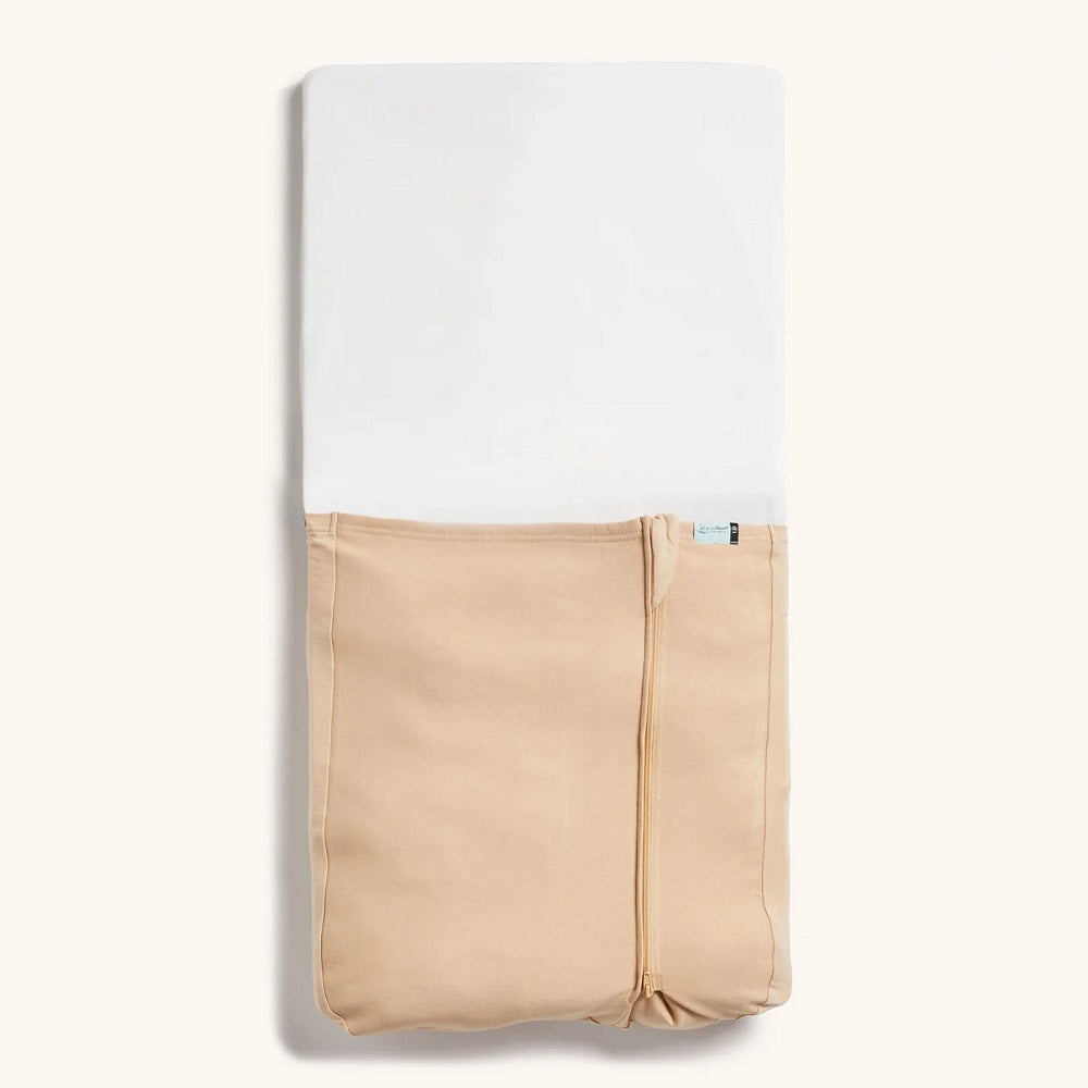 ergoPouch Crib Baby Tuck Sheet (Wheat)-Nursery-ergoPouch-031020 WT-babyandme.ca