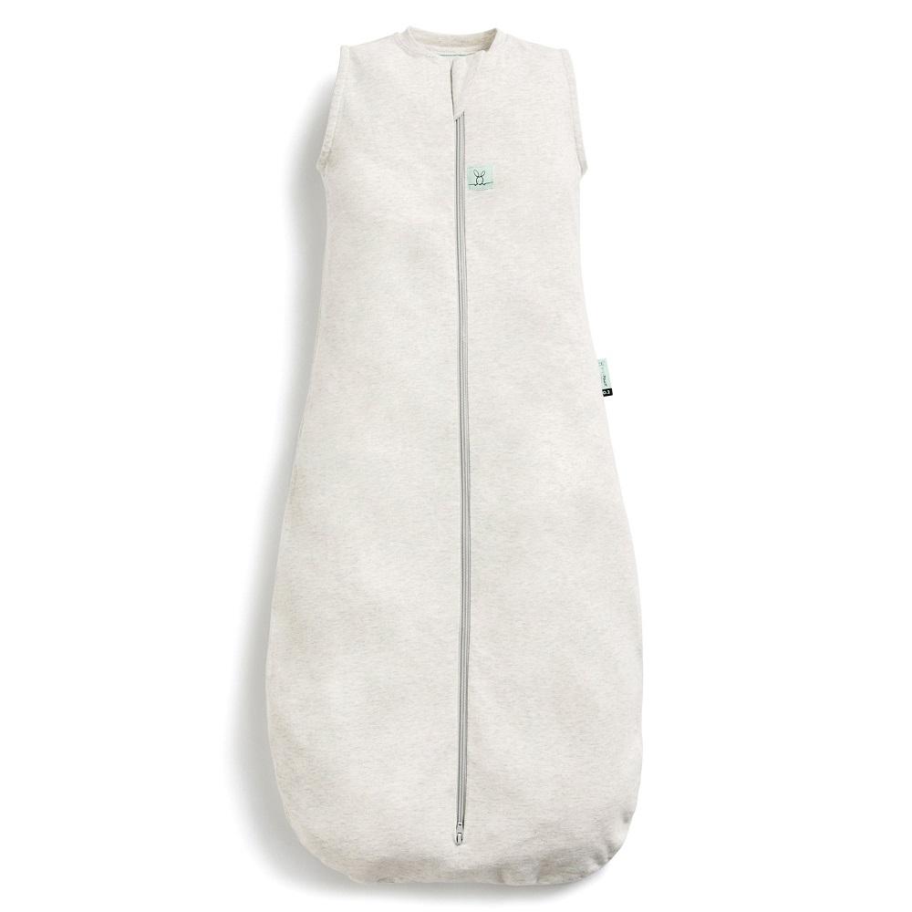 ergoPouch Jersey Sleeping Bag 1 TOG (Grey Marle)-Nursery-ergoPouch--babyandme.ca