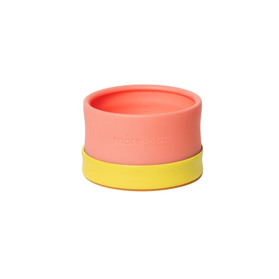 morepeas Essential Snack Bowl (Melon) - FINAL SALE-Feeding-morepeas-031012 ME-babyandme.ca