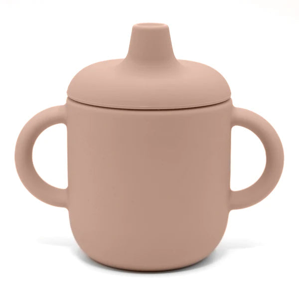 noüka Non-Spill Sippy Cup (Soft Blush)-Feeding-noüka-031732 SB-babyandme.ca