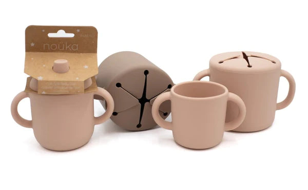 noüka Snack Cup (Lily Blue)-Feeding-noüka-031727 LB-babyandme.ca