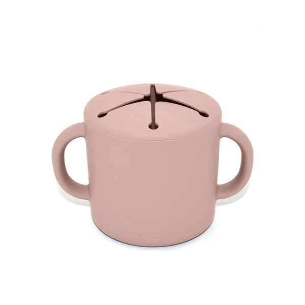 noüka Snack Cup (Soft Blush)-Feeding-noüka-031727 SB-babyandme.ca