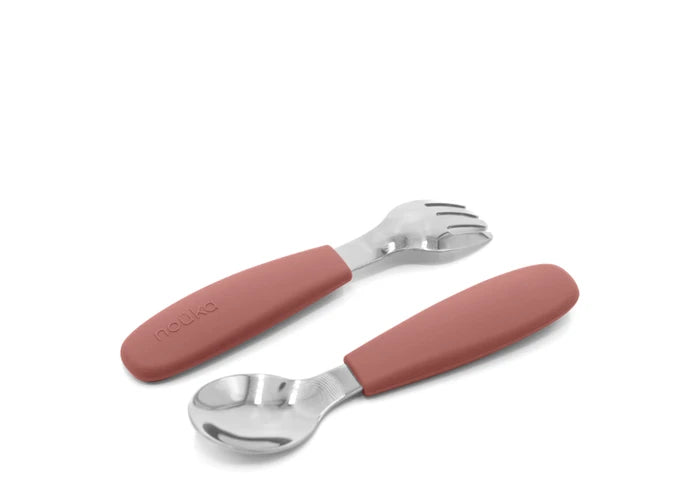 noüka Toddler Cutlery Set (Deep Moon)-Feeding-noüka-031722 DM-babyandme.ca