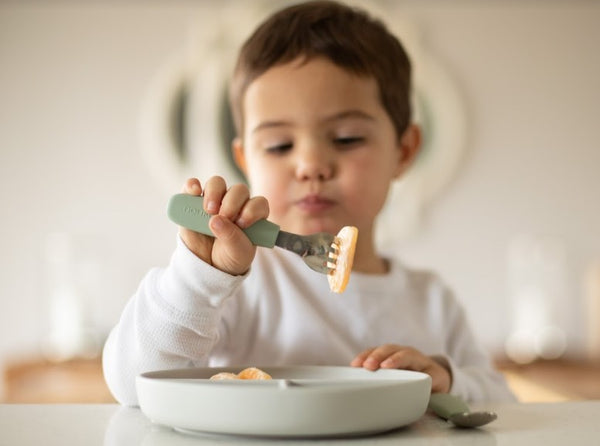 noüka Toddler Cutlery Set (Lily Blue)-Feeding-noüka-031722 LB-babyandme.ca